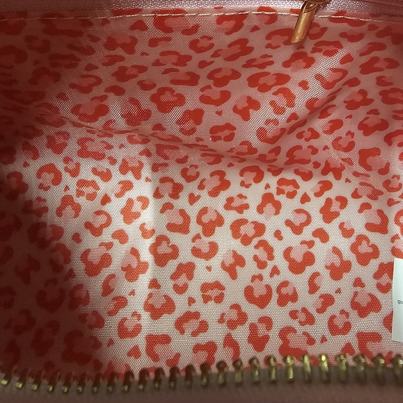 Womens Cosmetics Bag The Vintage Cosmetic Company Pink Makeup Bag Travel Bag - Picture 4 of 6